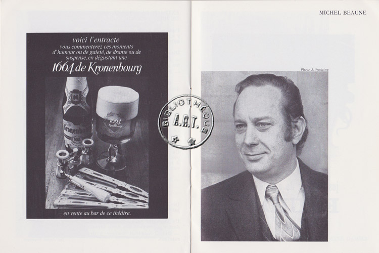 Les programmes de Théatre de l\